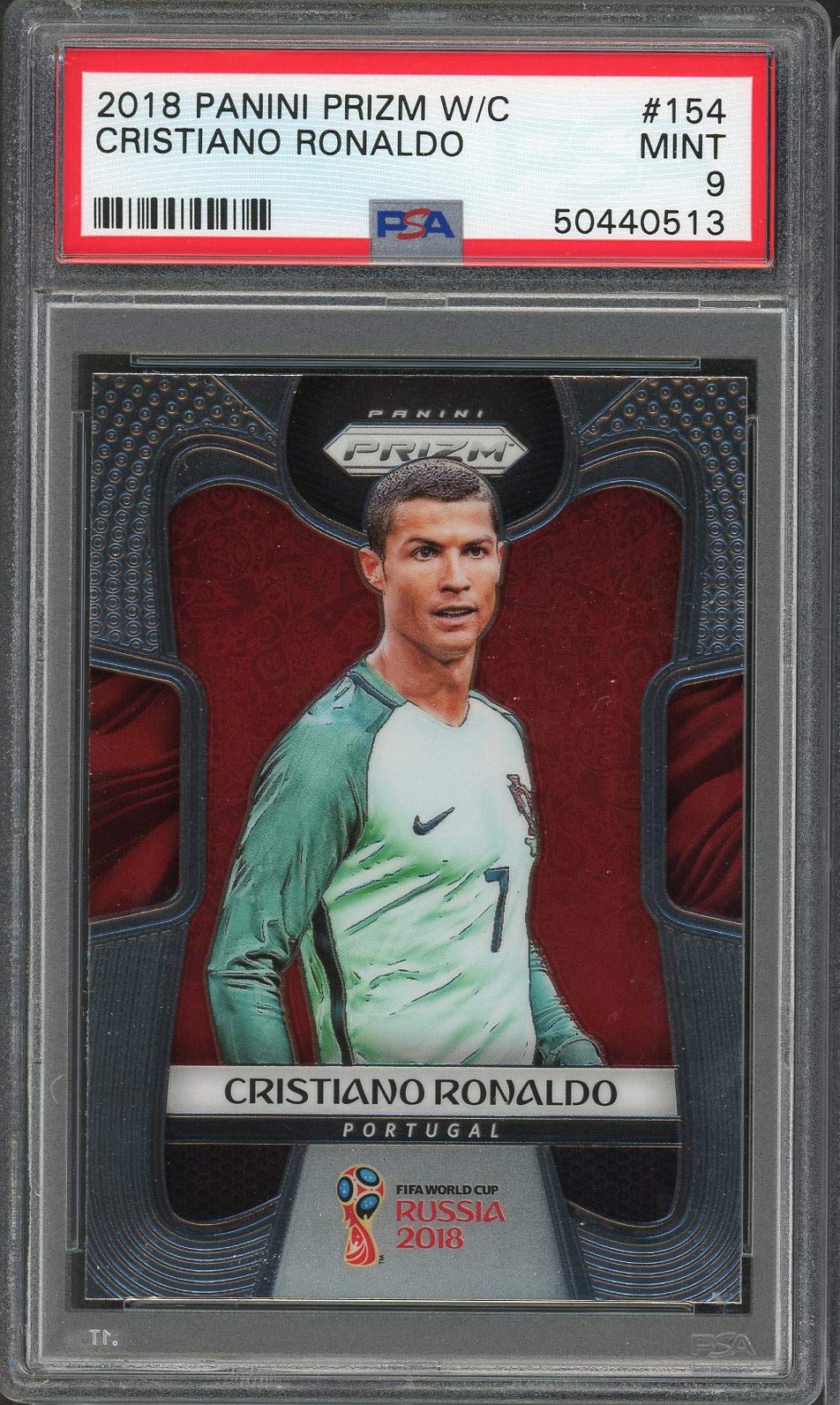 2018 Panini Prizm Soccer クリロナ ロナウド カード Amazon.com: Cristiano Ronaldo 2018 Panini Prizm World Cup Soccer